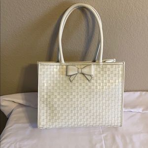 Sharif Studio White Handbag